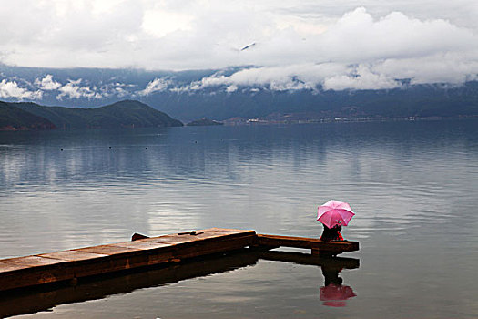 泸沽湖风光