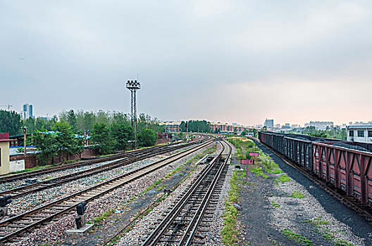 煤炭运输火车