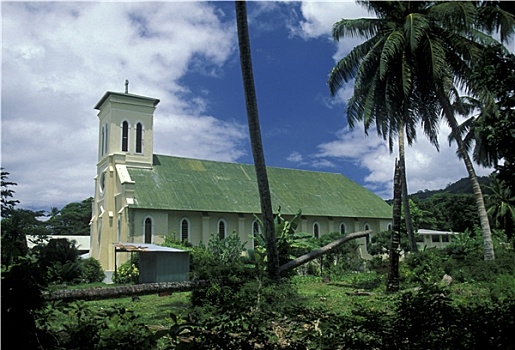 印度洋,塞舌尔,教堂