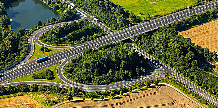 高速公路,私家车道,东方,北莱茵威斯特伐利亚,德国