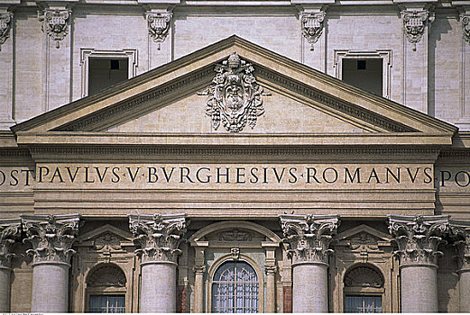 特写,圣彼得大教堂,梵蒂冈城,罗马,意大利
