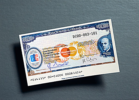 欧元,欧洲货币单位,旅行者,支票