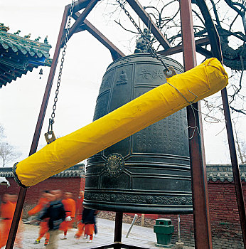 河南登封嵩山少林寺大钟