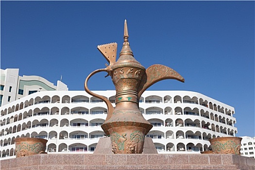 咖啡壶,纪念建筑,阿联酋