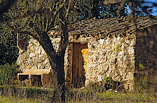 小屋,西班牙