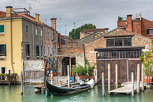 小船,威尼斯,威尼托,意大利,欧洲