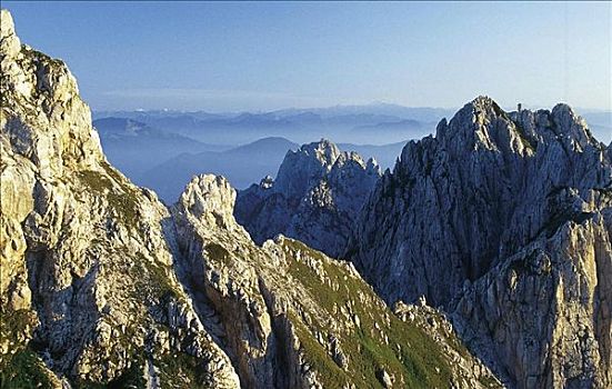 山峦,顶端,斯洛文尼亚,欧盟新成员