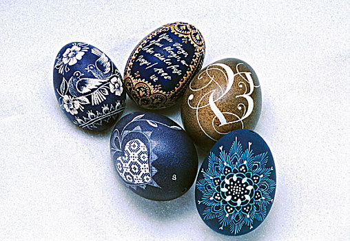 手绘,复活节彩蛋