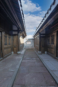 四川宜宾李庄古镇传统建筑