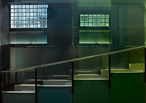 展示室,2009年,特写,色彩,楼梯