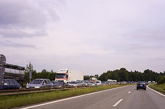 塞车,德国,高速公路