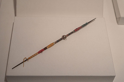秘鲁印加博物馆藏印加帝国或殖民时期木纤维石纺锤