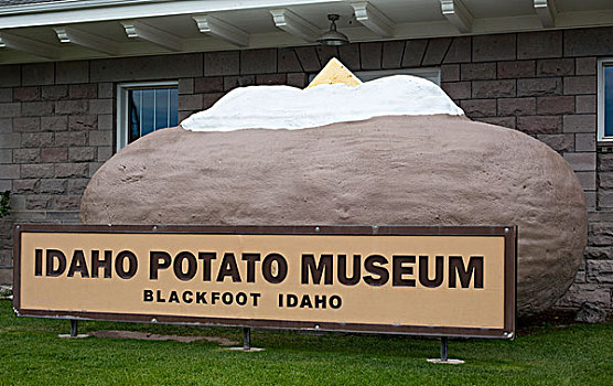 爱达荷,土豆,博物馆,美国,北美