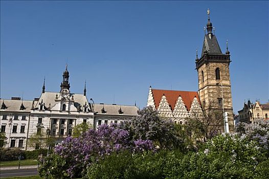 新市政厅,新城,区域,布拉格,捷克共和国,欧洲