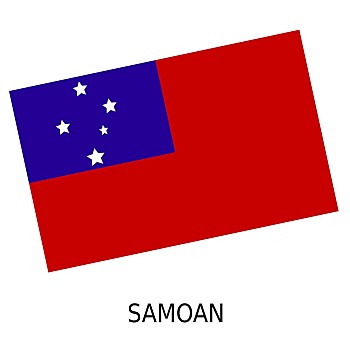 萨摩亚国旗图片