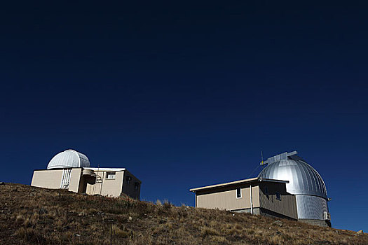tekapo湖边的天文台
