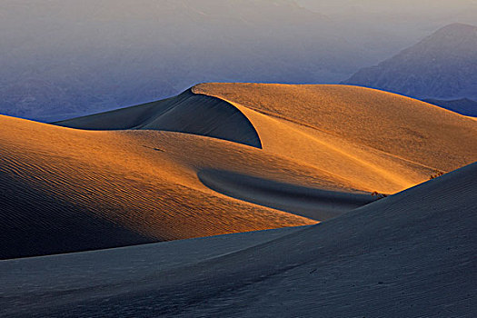 日出,死亡谷国家公园,加利福尼亚,美国