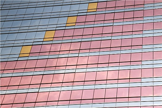 摩天大楼,窗户,背景,香港