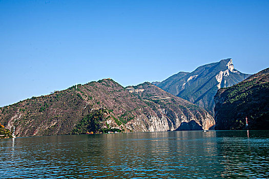 长江三峡瞿塘峡峡谷