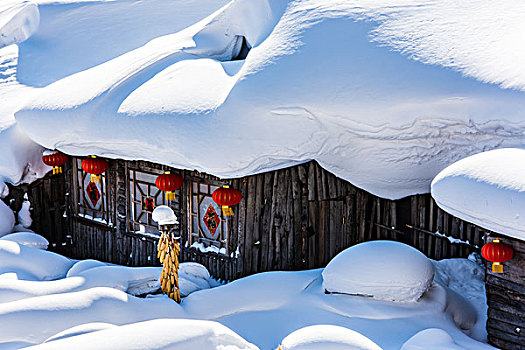 黑龙江雪乡风景