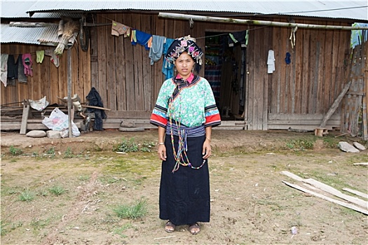 女人,老挝