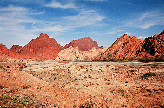 中国,新疆维吾尔自治区天山大峡谷