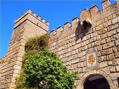 城堡,塞维利亚,西班牙