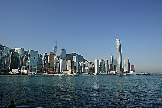 香港,天际线,湾仔