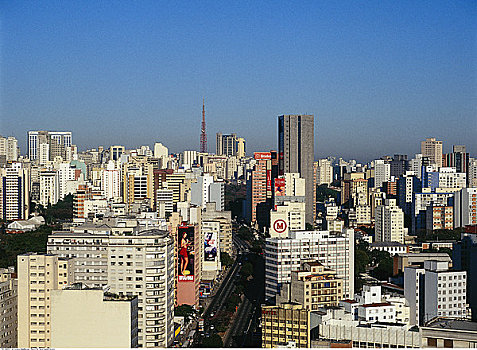 圣保罗,天际线,巴西