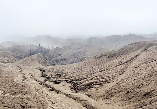 风景,婆罗摩火山,爪哇