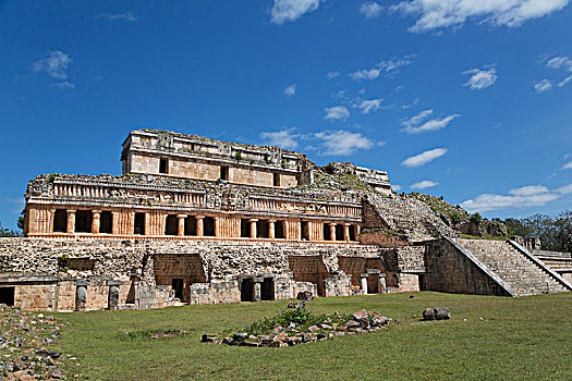 宫殿,玛雅,遗址,尤卡坦半岛,墨西哥
