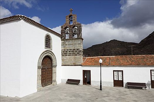 教堂,多米尼加,寺院,圣多明各,加纳利群岛,西班牙,欧洲