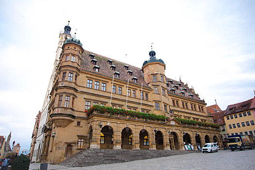 德国巴伐利亚旅游名胜罗腾堡市政厅