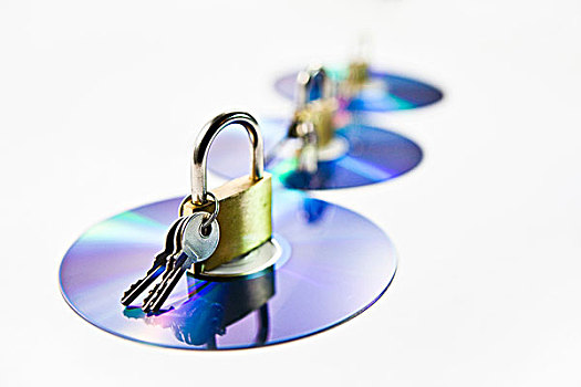 dvd,数据,锁住,加密