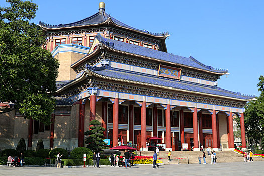 广州中山纪念堂建筑