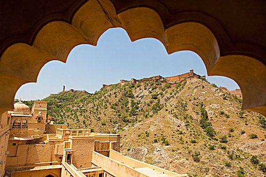 拱道,堡垒,斋浦尔,拉贾斯坦邦,印度