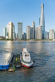 上海陆家嘴城市风景