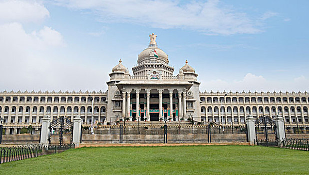 建筑,政府建筑,班加罗尔,印度