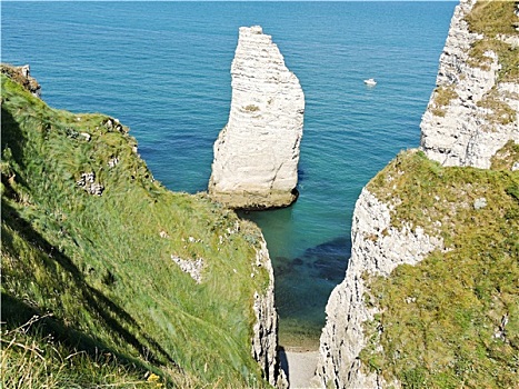 石头,靠近,英吉利海峡,海滩
