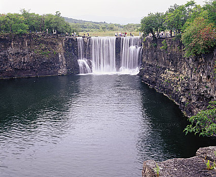 镜泊湖风光