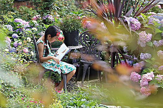 花园与少女