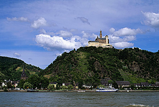 德国,莱茵河,要塞,12世纪