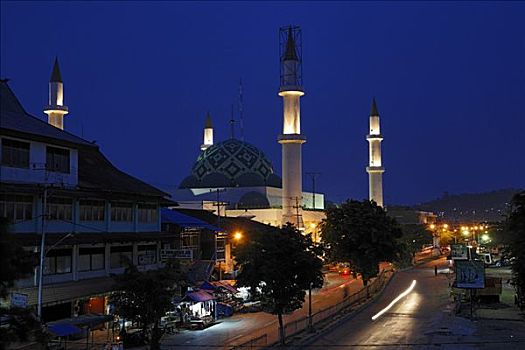 清真寺,婆罗洲,印度尼西亚