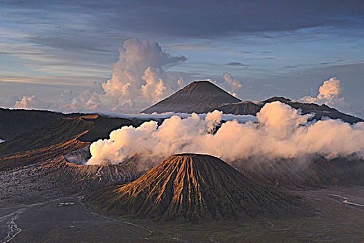 印度尼西亚,爪哇,婆罗摩火山,日出