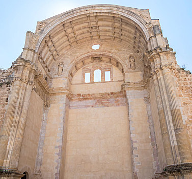 圣马利亚,教堂,遗址,西班牙