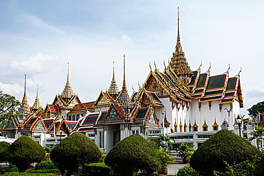玉佛寺,庙宇,皇宫,曼谷,泰国,亚洲