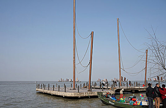 中国湖州,世界第九湾,新城市旅游景观