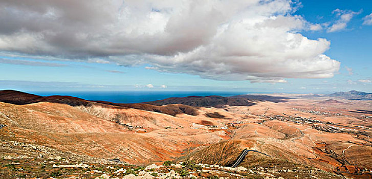 眺台,富埃特文图拉岛,加纳利群岛,西班牙,欧洲