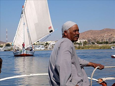 帆船,纳赛尔湖,埃及
