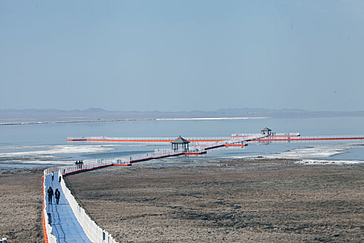 巴里坤湖,天空之镜